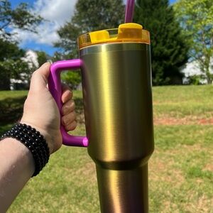 Starbucks × Stanley Summer 2024 Collab 40 oz Tumbler NEW (In Hand) Sunset Color